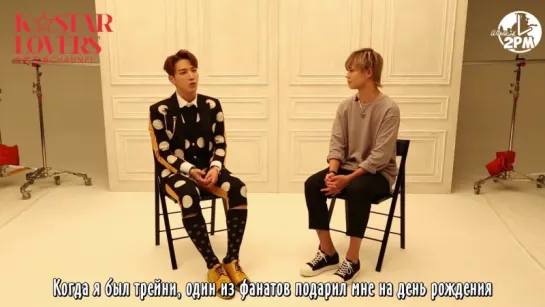 JOSEI JISHIN "HANRYU EXPRESS - Интервью с Jun. K из 2PM (русс. саб)