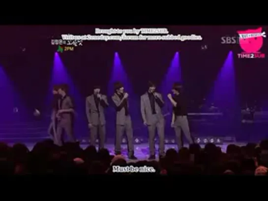 [Видео] 091220 2PM @ KJE Chocolate (ENG SUB)