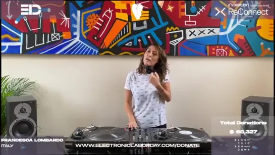 Francesca Lombardo - Live @ ElectronicLaborDay and Beatport ReConnect #ForBeirut [13.09.2020]