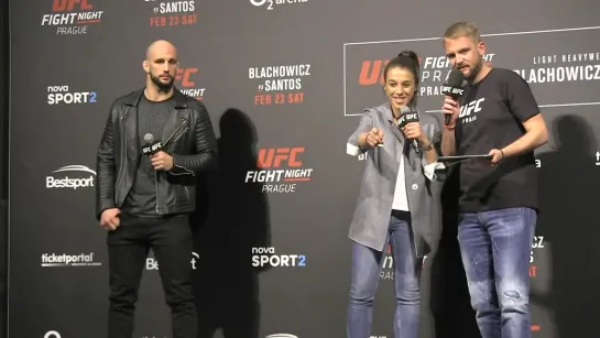 ufc prague fan q&a: joanna jedrzejczyk /rus subs/