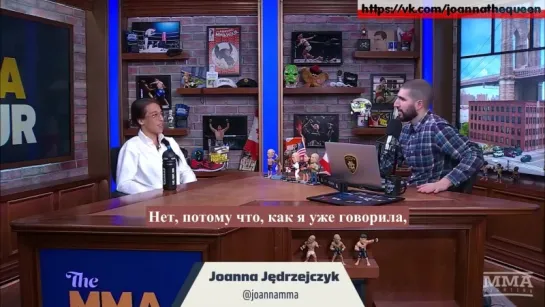 4. about handling the defeat and about Ronda Rousey / joanna jedrzejczyk / the mma hour 04.04.2018 /