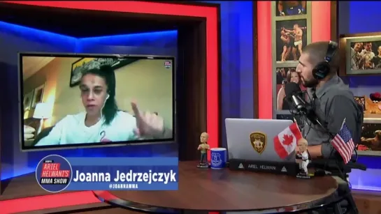 joanna jedrzejczyk on ariel helwani's mma show