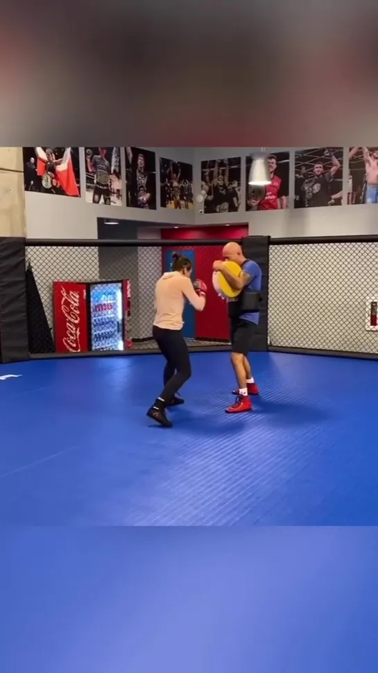 joanna jedrzejczyk - boxing session, file 1 /08.01.2020/