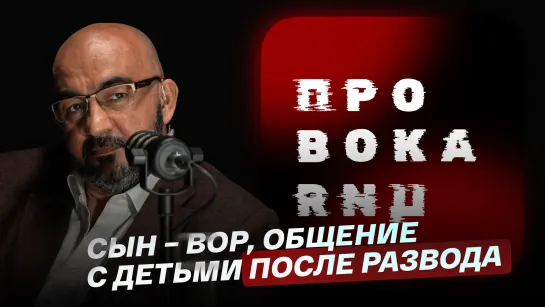 Сын – вор, общение с детьми после развода — Подкаст "Провокация"