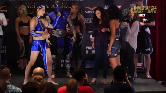 Invicta FC 14 Weigh-Ins (Взвешивание Invicta FC)