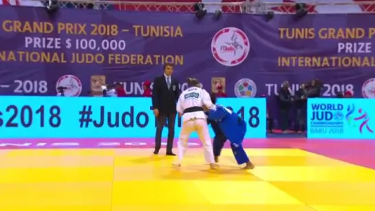 GP Tunis 2018 81kg Final ALBAYRAK Vedat (TUR) vs SEMENOV Stanislav (RUS )