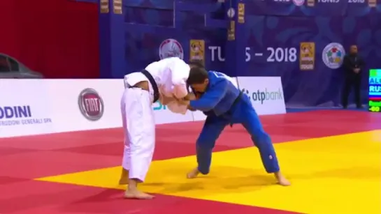 Gran Prix Tunis 2018 -60kg  (1-й круг) REBAHI Mohamed (ALG) vs ZAIRBEKOV Gamzat (RUS)