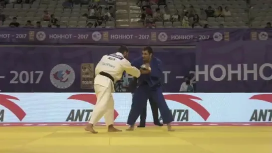 Hohhot GP 2017 Полуфинал 100кг ZANKISHIEV Kazbek (RUS) - DENISOV Kirill (RUS)