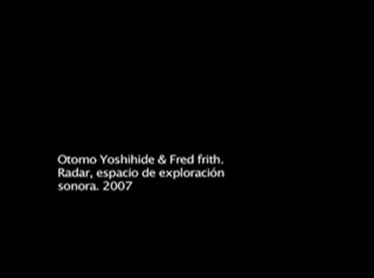 Fred Frith & Otomo Yoshihide