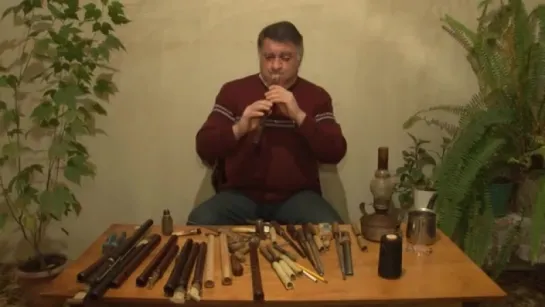 Manvel Mnatsakanyan Different kind of duduks and A little masterclass for beginners