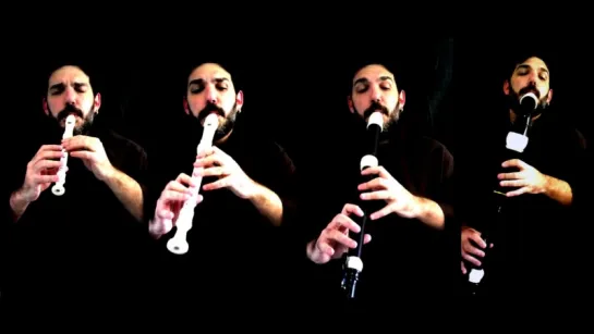 Henry Purcell - Rondo (Rondeau from Abdelazer) - Flute (recorder) Quartet