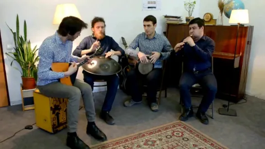 Three Pandas and the Moon, Vardan Harutyunyan - Duduk, Balalaika, Darbuka, Handpan, HD 2017