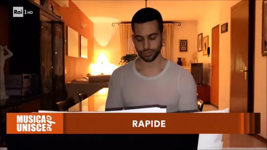 Mahmood - "Rapide" & "Il Nilo nel naviglio" (Musica che unisce, 31/03/20)