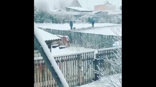 Зима вернулась в Иркутскую область.