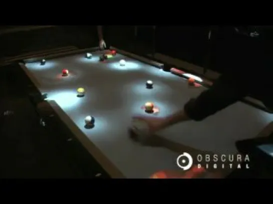 Obscura Cuelight Pool Table