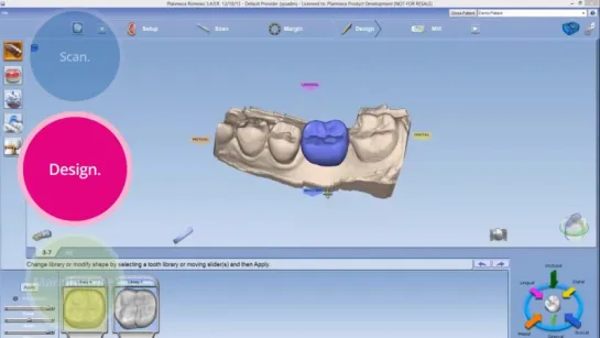 Стоматология (ортопедия) CAD - CAM система