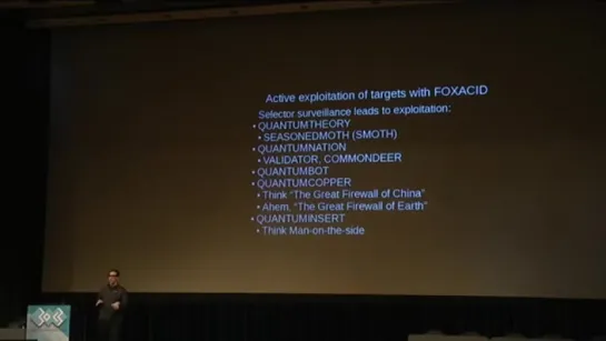 Jacob Appelbaum leaks more NSA documents #30c3