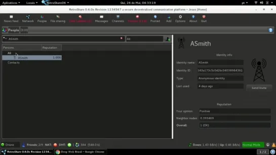 Navegando na Deep Web 5 (Retroshare)