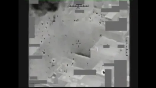 F18 Bombing Run in Iraq