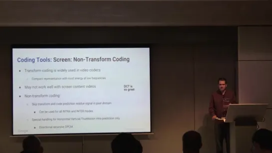 VideoLAN Dev Days 2015 New video compression techniques under consideration for VP10