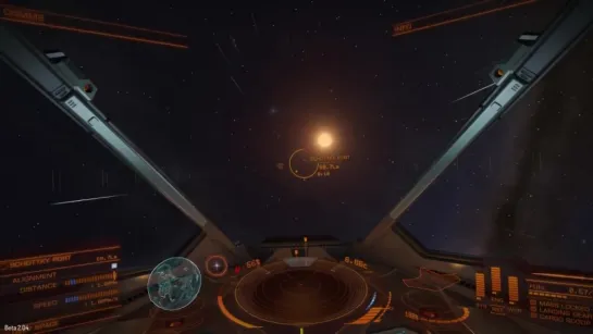 Вечерний полет Elite Dangerous beta 2.4