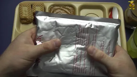 MRE Review - Canadian Military IMP - Menu 6 - Chipotle Chicken Carbonara