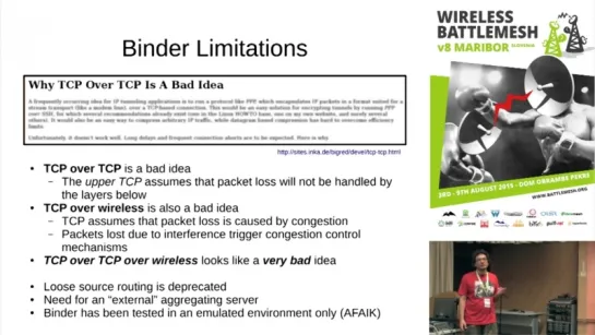 Preliminary Experiments with MultiPath TCP VPNs   Slides - BattleMeshV8