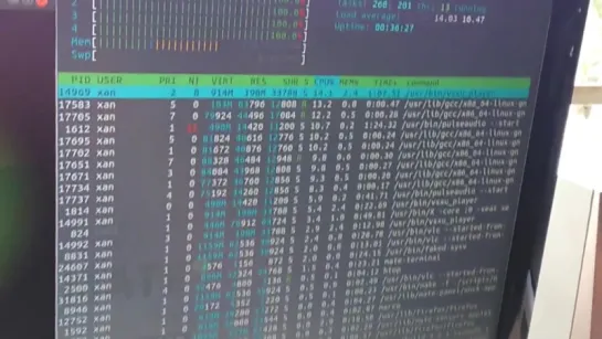 XanMod Linux Kernel being compiled