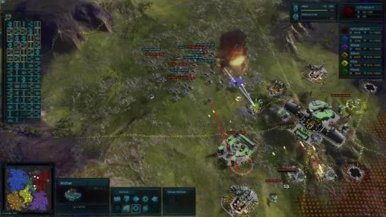 Ashes of the Singularity Gameplay - 3v3 Tough AI