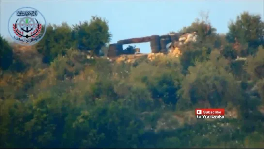 Extreme Near Miss - Syrian Soldier INTENSE Close Call With SPG-9 Projectile Passing Over His Head