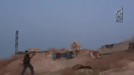 Syrian civil war SPG-9 Shoulder fire! - Guerra SirianaSPG-9 usato su spalla!