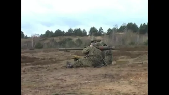 The 73mm heavy bazooka SPG-9