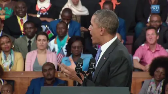 The President Speaks to the Kenyan People