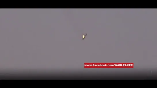 Iraqi Helicopter Downed By MANPADS Over Saladin