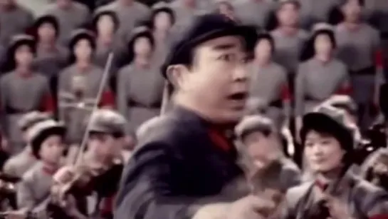 Chinese Red Army singing Gangnam Style