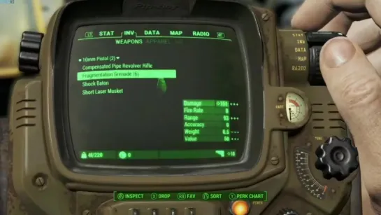 Fallout 4 - Pip-Boy Gameplay