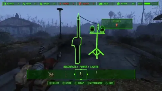 Fallout 4 - Crafting System Gameplay