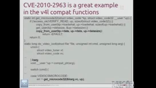 DEFCON 19 Kernel Exploitation Via Uninitialized Stack