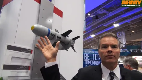 Raytheon Pyros small tactical munition at AUSA 2014