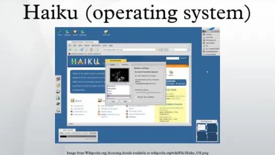 Haiku (operating system)