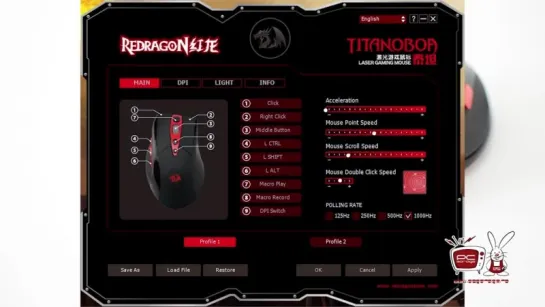 PC Garage - Video Review Mouse gaming Redragon Titanoboa