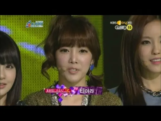 120222 KBS 1st Gaonchart Awards July NO.1 ●T-ara RolyPoly○