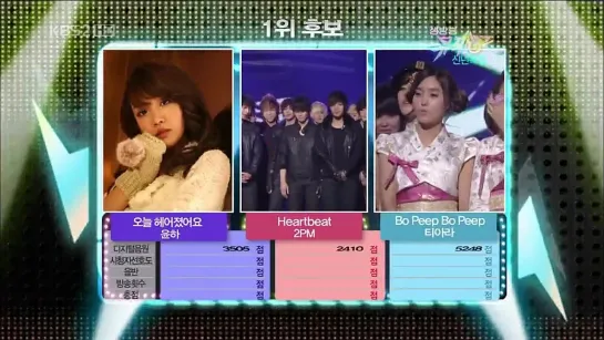 010110 T-ARA’s first win.