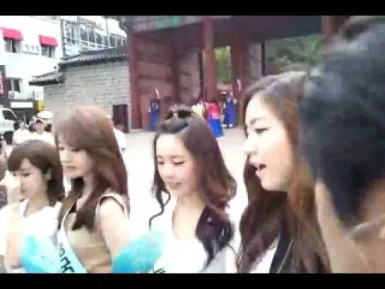 [Cam] 110614 T-ara & 4Minute @ Spore Sharing National Movement Event [2]