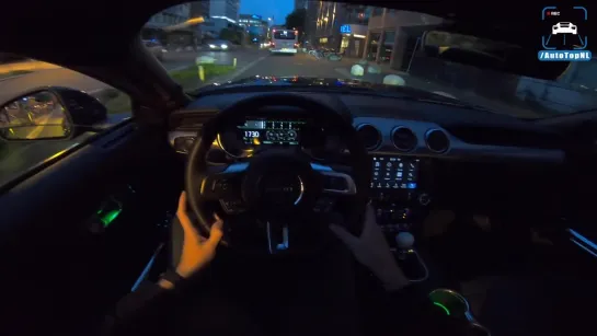 2020 FORD MUSTANG BULLITT 5.0 V8 NIGHT DRIVE POV