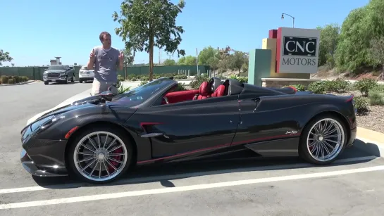 Pagani Huayra Roadster - это сумасшедший суперкар за $3 миллиона