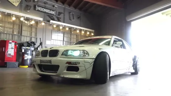 [Hoonigan] BMW E46 на V8, Тачка для раздачи "Короля нашего двора" Мика Диаза