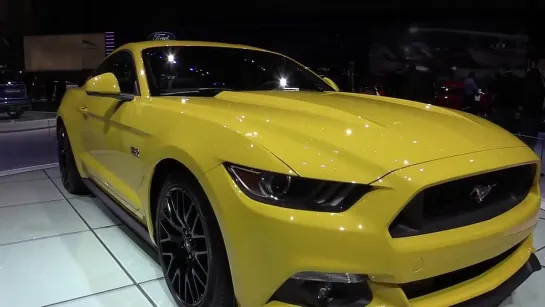 2015 Ford Mustang GT 5.0 Coupe at 2015 Geneva Motor Show