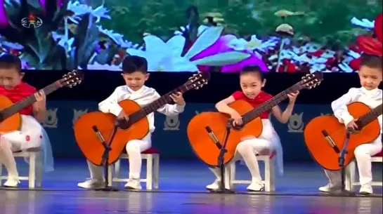 КНДР _Be brave_ (Jangsan Kindergarten Guitar Ensemble)