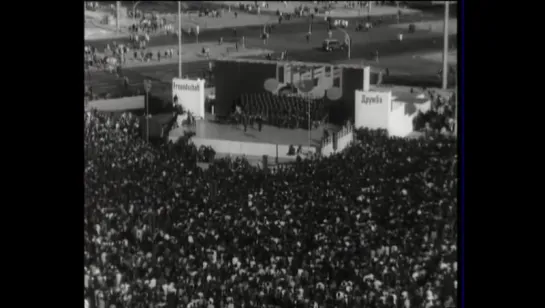 Ансамбль им. А. В. Александрова даёт концерт в Берлине (09.08.1948)